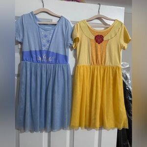 BUNDLE OF OLD NAVY DISNEY SHORT SLEEVE PRINCESS TUTU DRESS FOR TOD GIRLS SIZE 5T